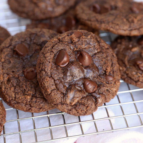 Brownie mix cookies.