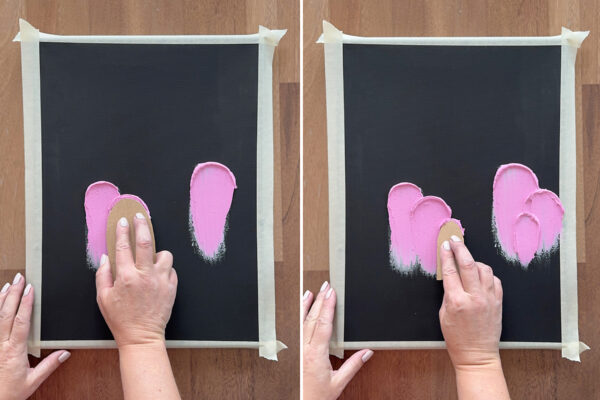 Adding more ghost shapes.