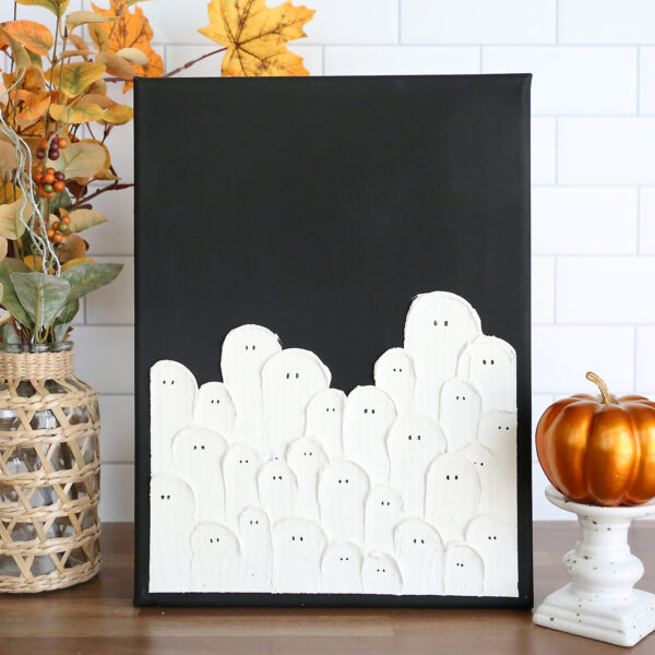 DIY Michael's ghost wall art.