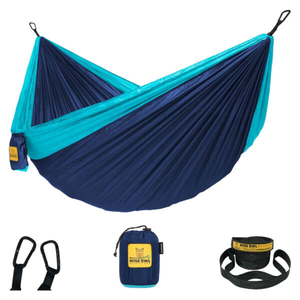 Camping hammock.