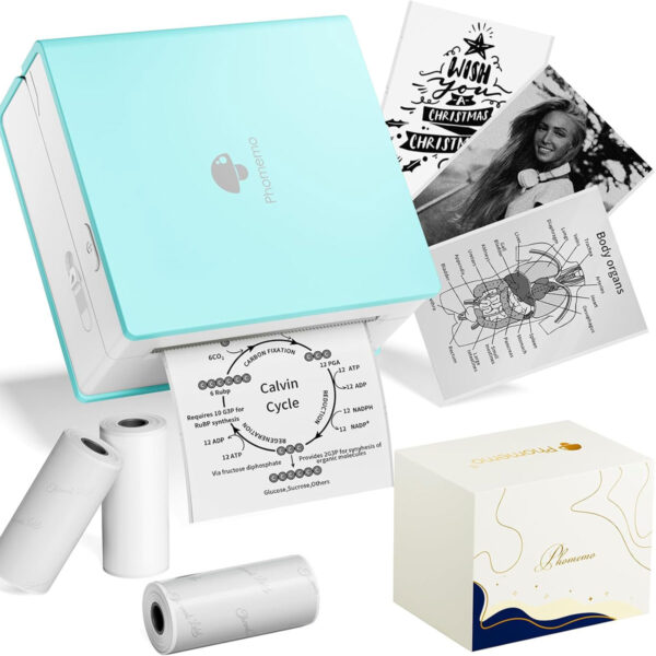 Phomemo sticker printer.