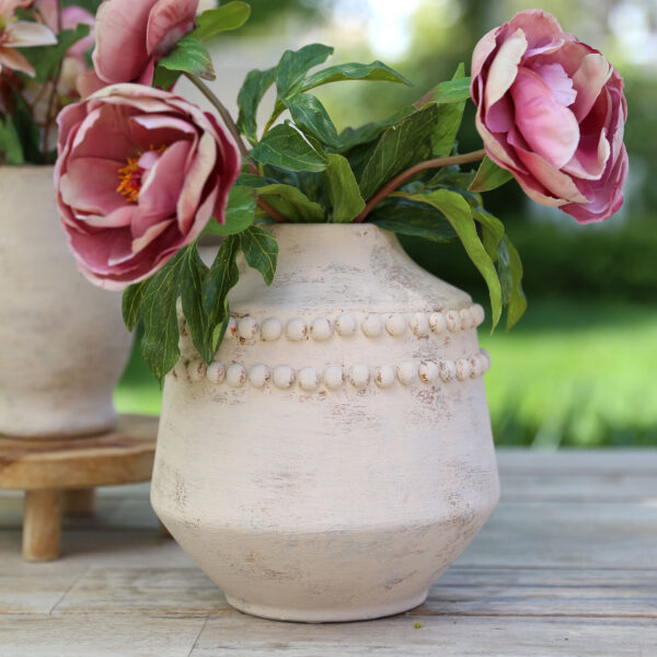 DIY Pottery Barn ceramic vase.