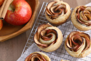Apple roses.